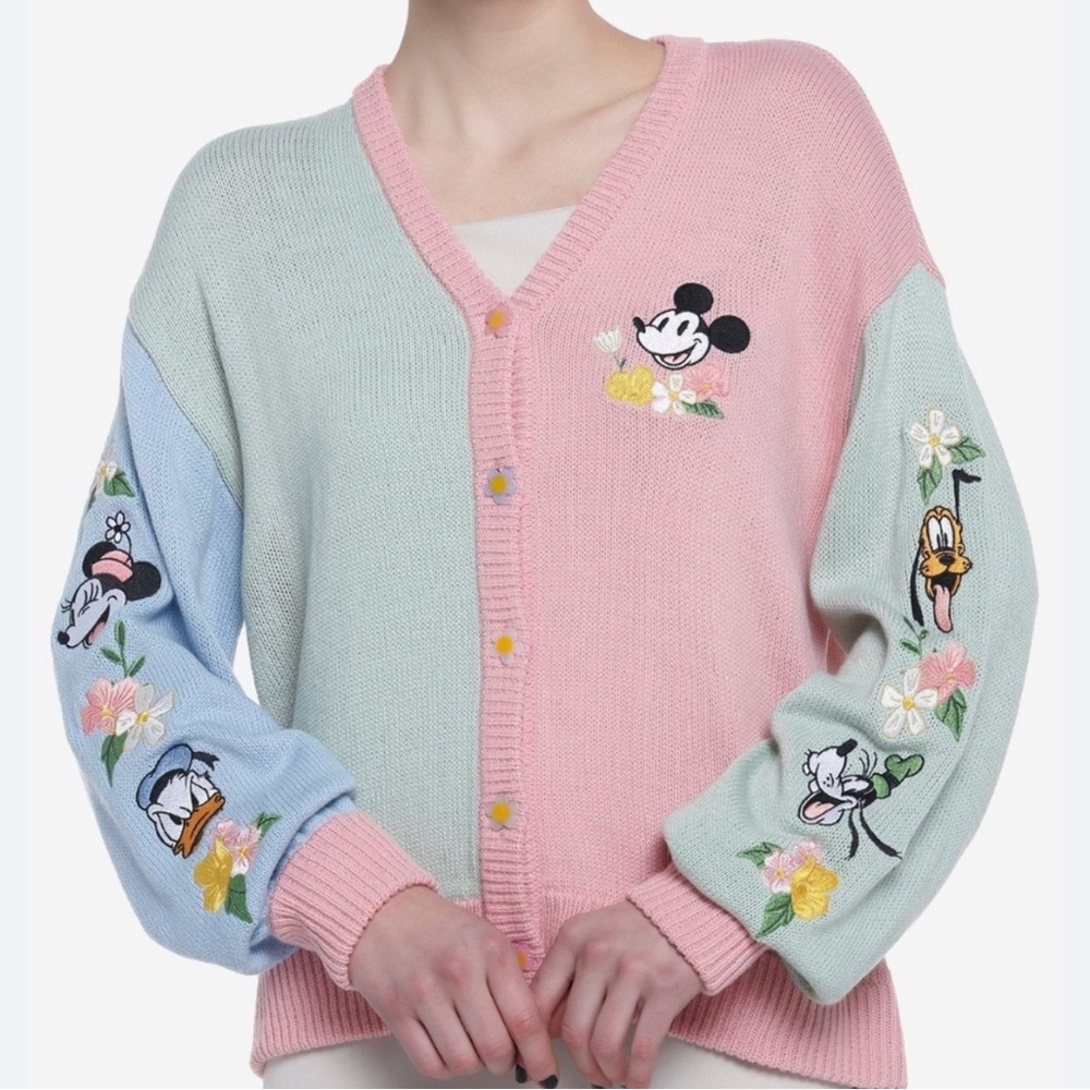Disney Character Patch Cardigan - image 1